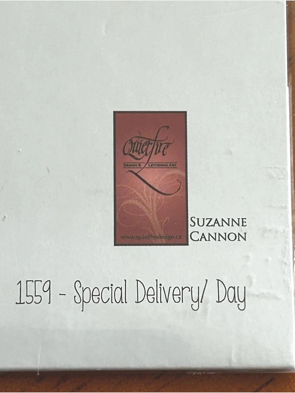 NWWT Elizabeth Craft Designs Special Delivery Day Steel Cutting Die 1559